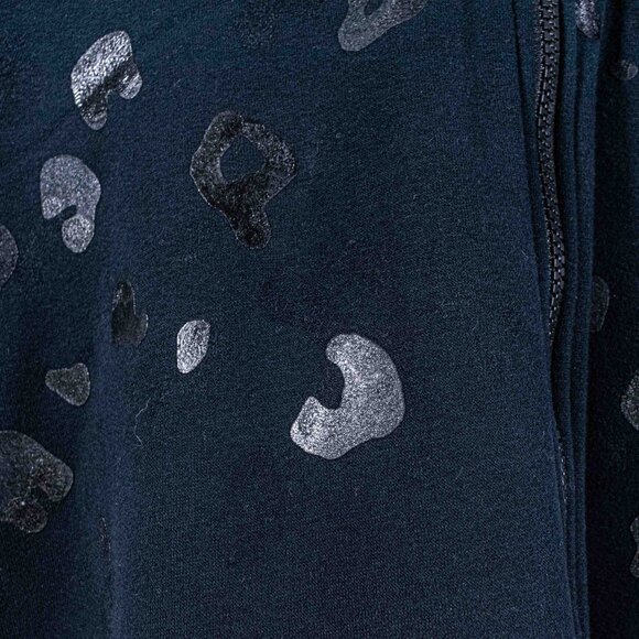 Jeremy Scott Adidas Leopard Full Zip Hoodie Sweatshirt Paws Tail Medium Designer - Picture 4 of 16